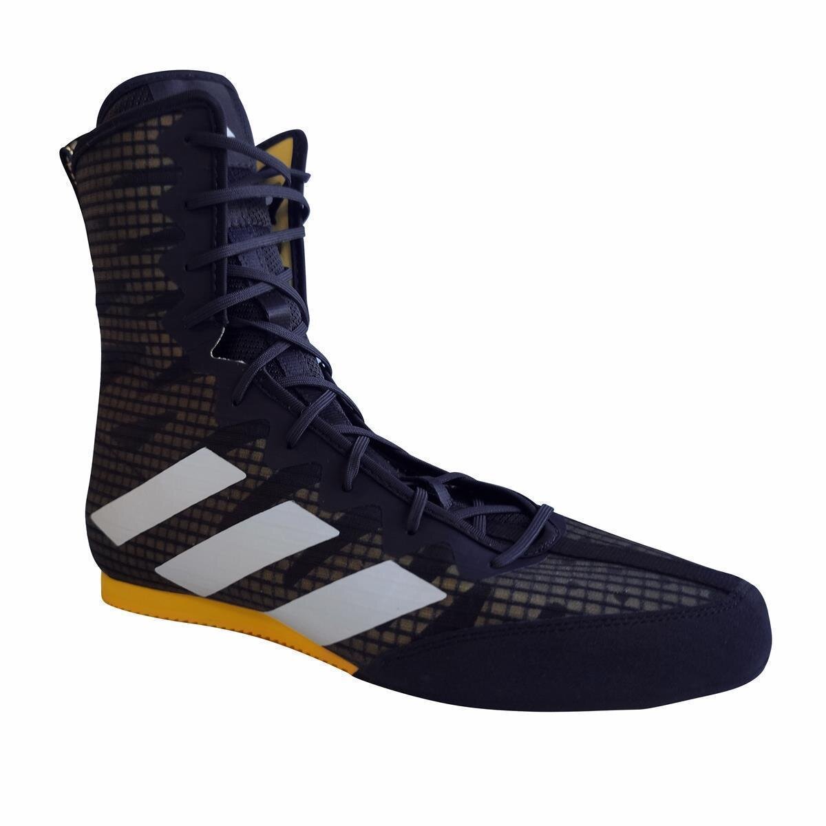 adidas BOX HOG 4 black/white/orange