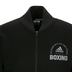 adidas BOXWEAR TRAD Bomber Style Lite Jacket black/grey