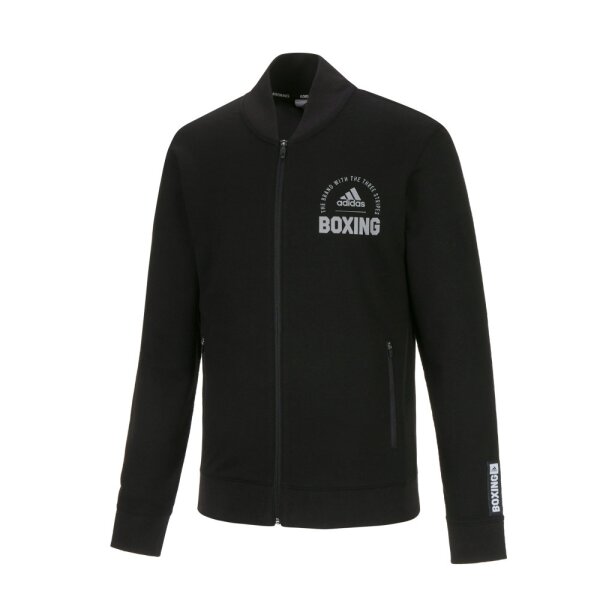 adidas BOXWEAR TRAD Bomber Style Lite Jacket black/grey