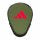adidas Combat 50 Focus Mitts orbit green/red