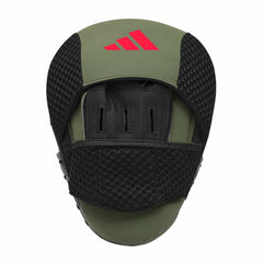 adidas Combat 50 Focus Mitts orbit green/red