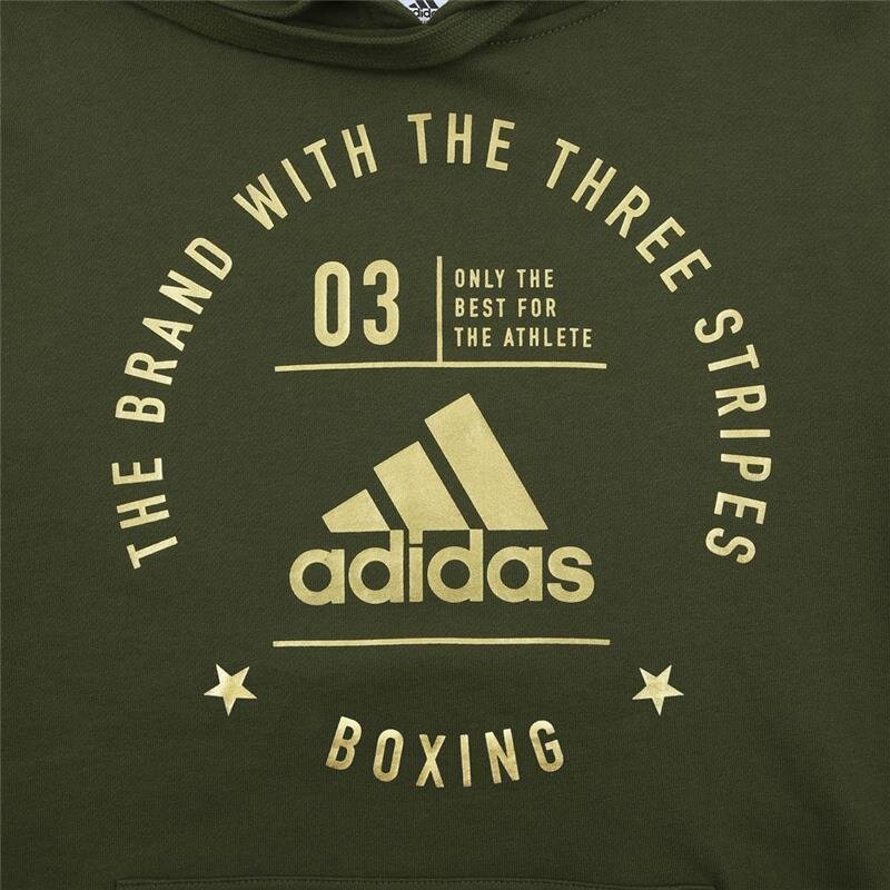 adidas Community Hoody BOXING green/gold