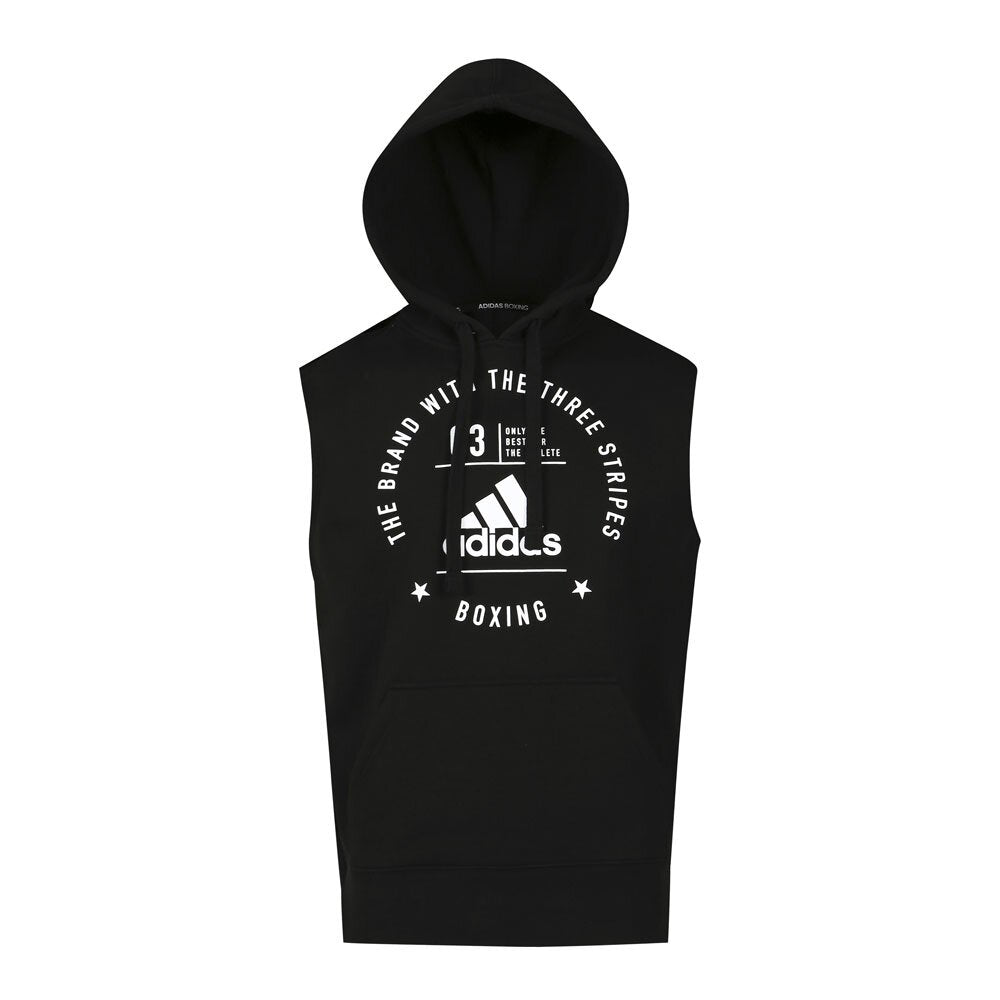 adidas Community Sleeveless Hoody BOXING black/white