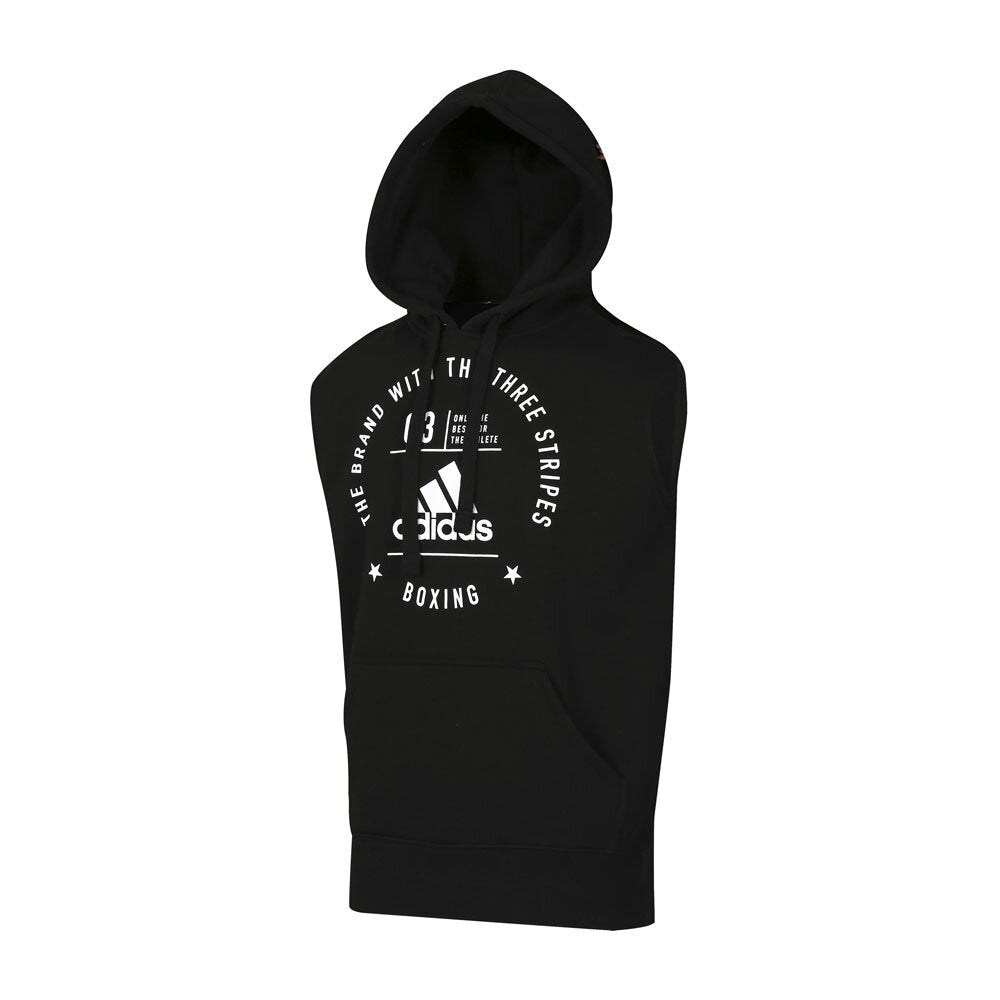 adidas Community Sleeveless Hoody BOXING black/white