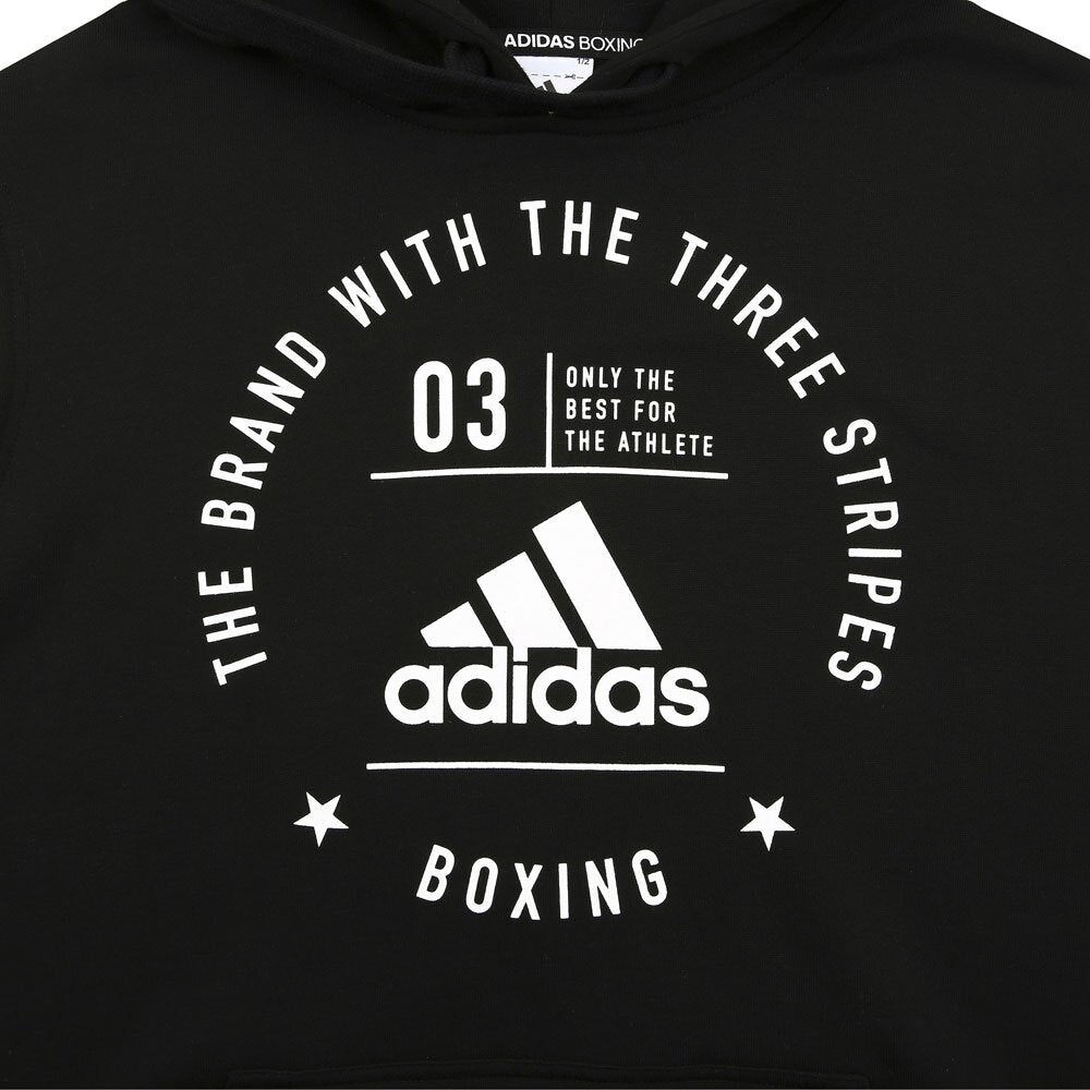adidas Community Sleeveless Hoody BOXING black/white