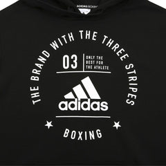 adidas Community Sleeveless Hoody BOXING black/white