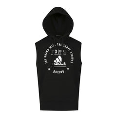 adidas Community Sleeveless Hoody BOXING black/white