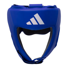 adidas IBA Boxing Head Guard blue