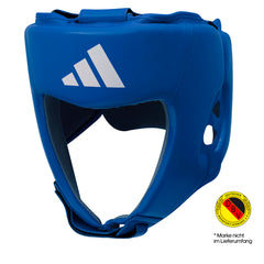 adidas IBA Boxing Head Guard blue