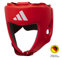 adidas IBA Boxing Head Guard red