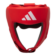 adidas IBA Boxing Head Guard red