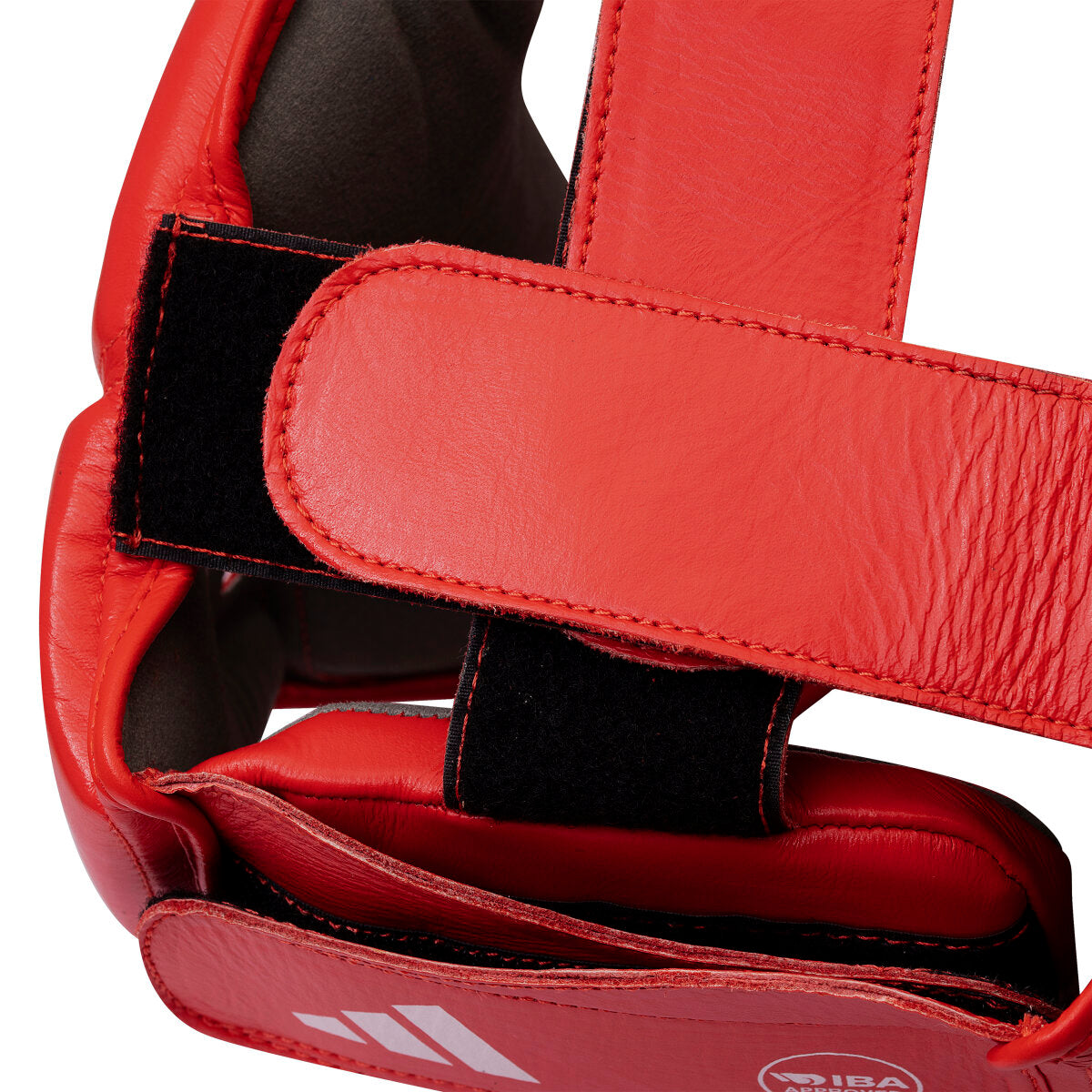 adidas IBA Boxing Head Guard red