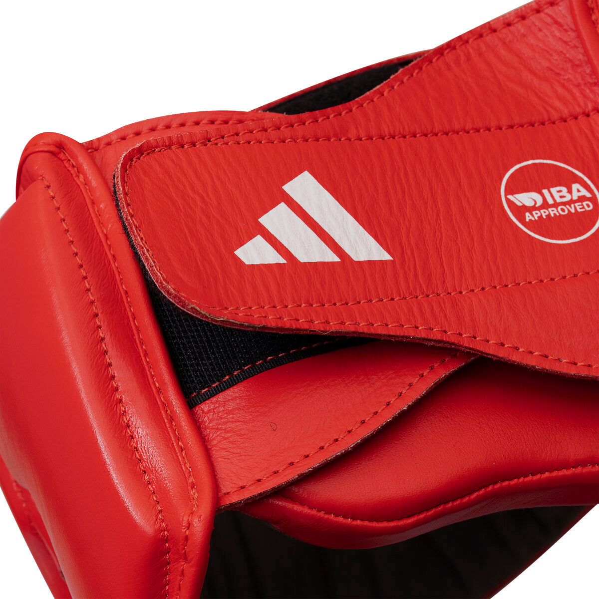 adidas IBA Boxing Head Guard red