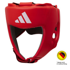 adidas IBA Boxing Head Guard red