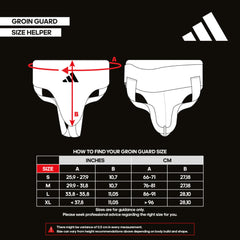 adidas Men's Groin Guard white