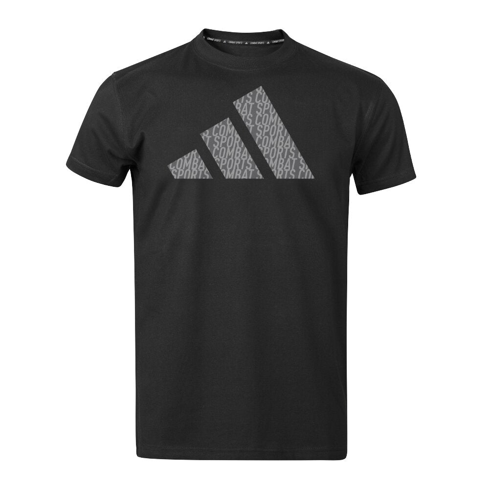 adidas Perfo Script Graphic Tee COMBAT SPORTS grey