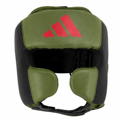 adidas Power 50 Head Gear orbit green/red