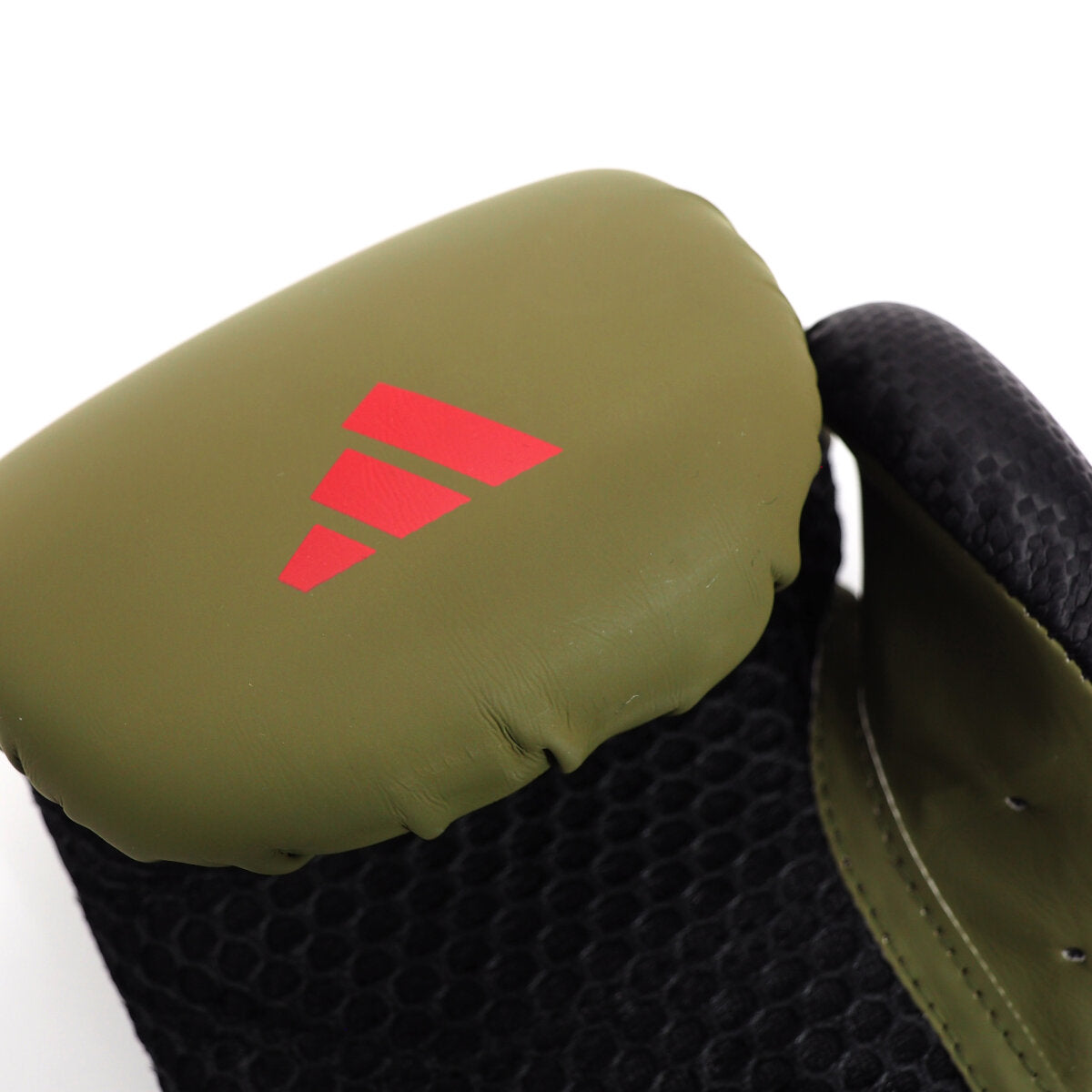 adidas Power 50 Training Gloves orbit green/red