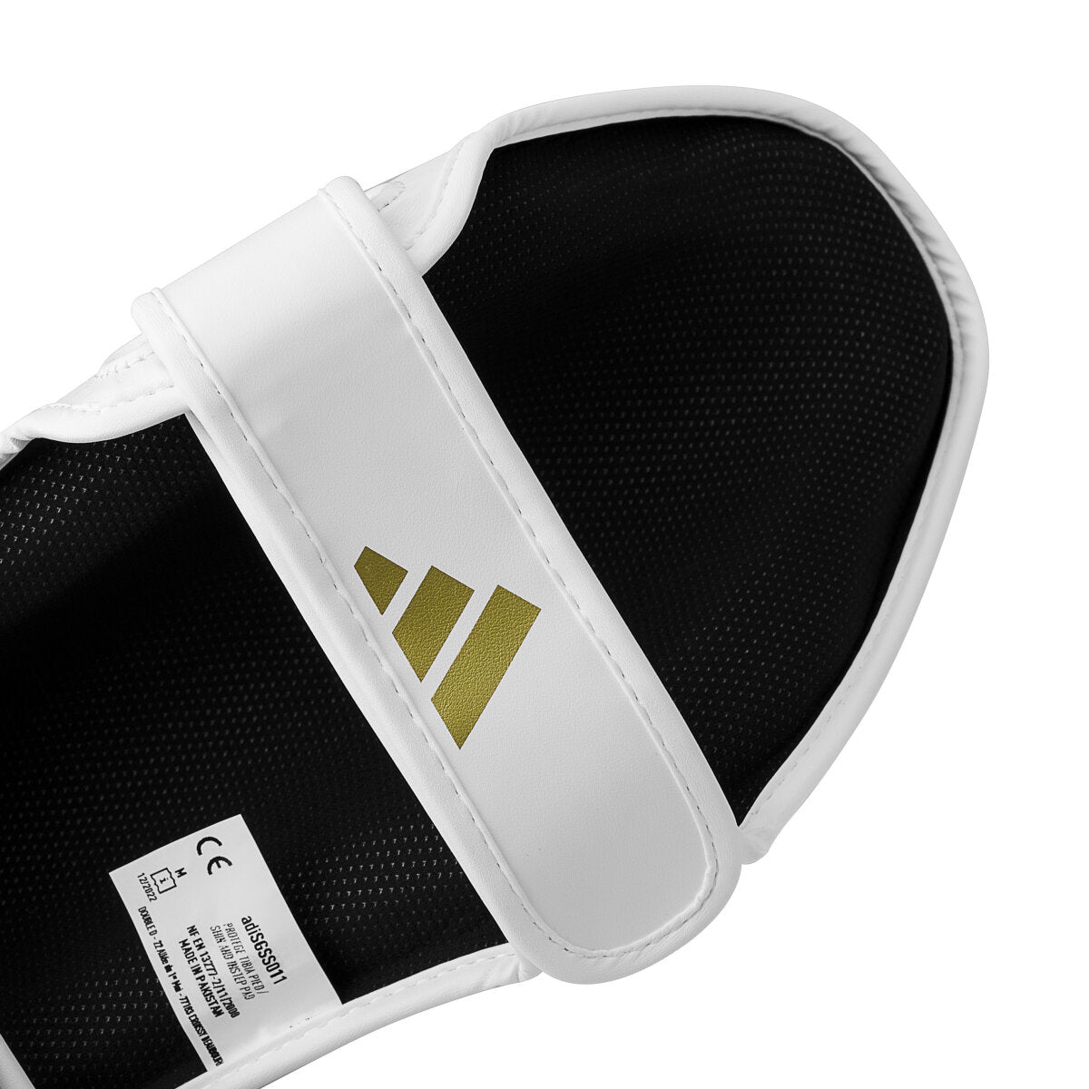 adidas Speed Thai Shin-n-Step white/gold