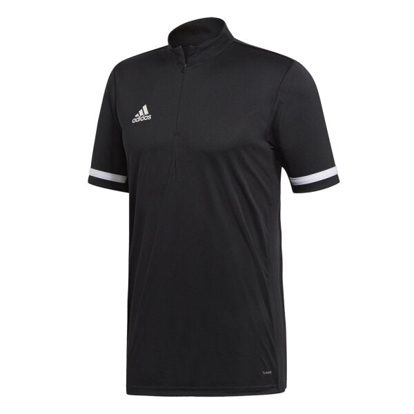 adidas T19 1/4 SHIRT M BLACK/WHITE