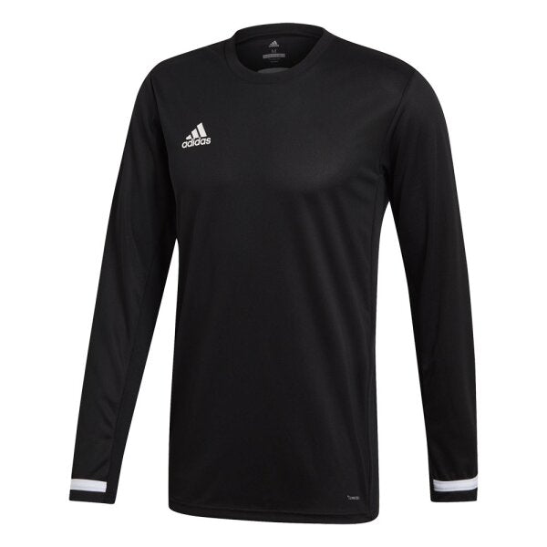 adidas T19 LS JERSEY M BLACK/WHITE