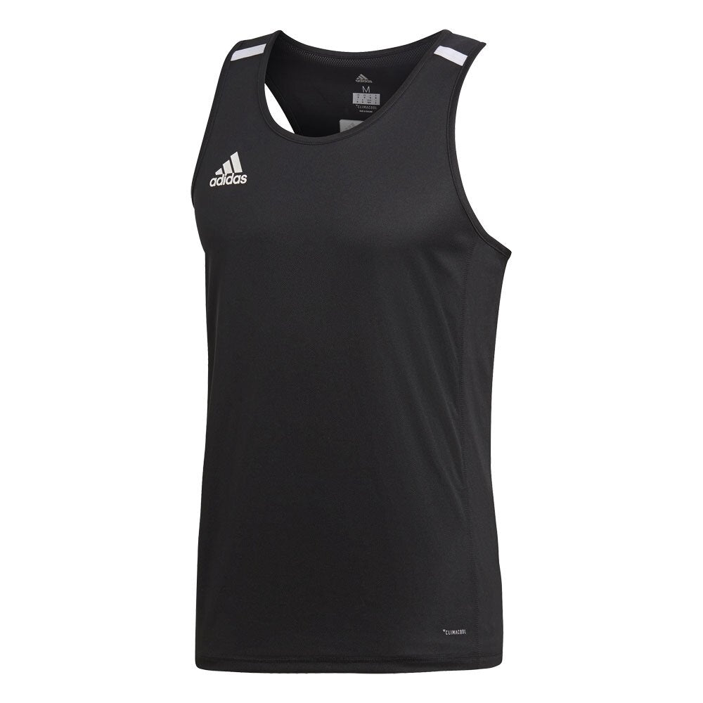 adidas T19 SINGLET M BLACK/WHITE