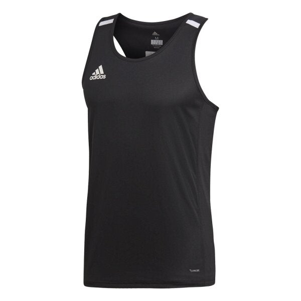 adidas T19 SINGLET M BLACK/WHITE