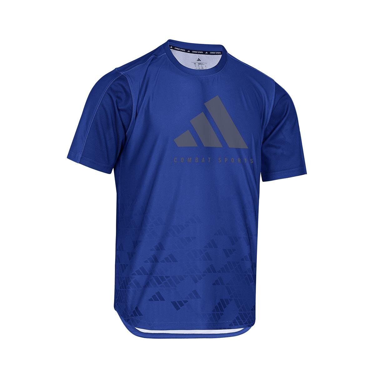 adidas Tech Line Men´s T-Shirt COMBAT SPORTS dark blue/blue