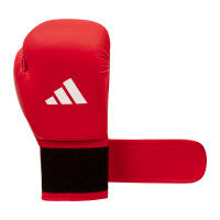 adidas Velcro IBA Boxing Glove red