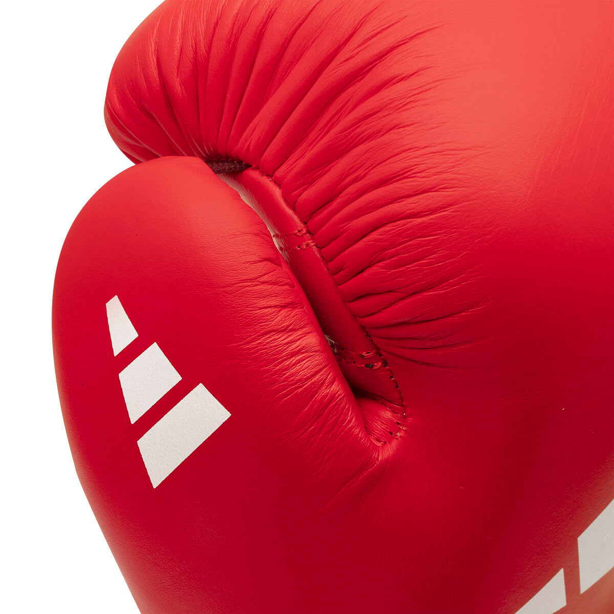 adidas Velcro IBA Boxing Glove red