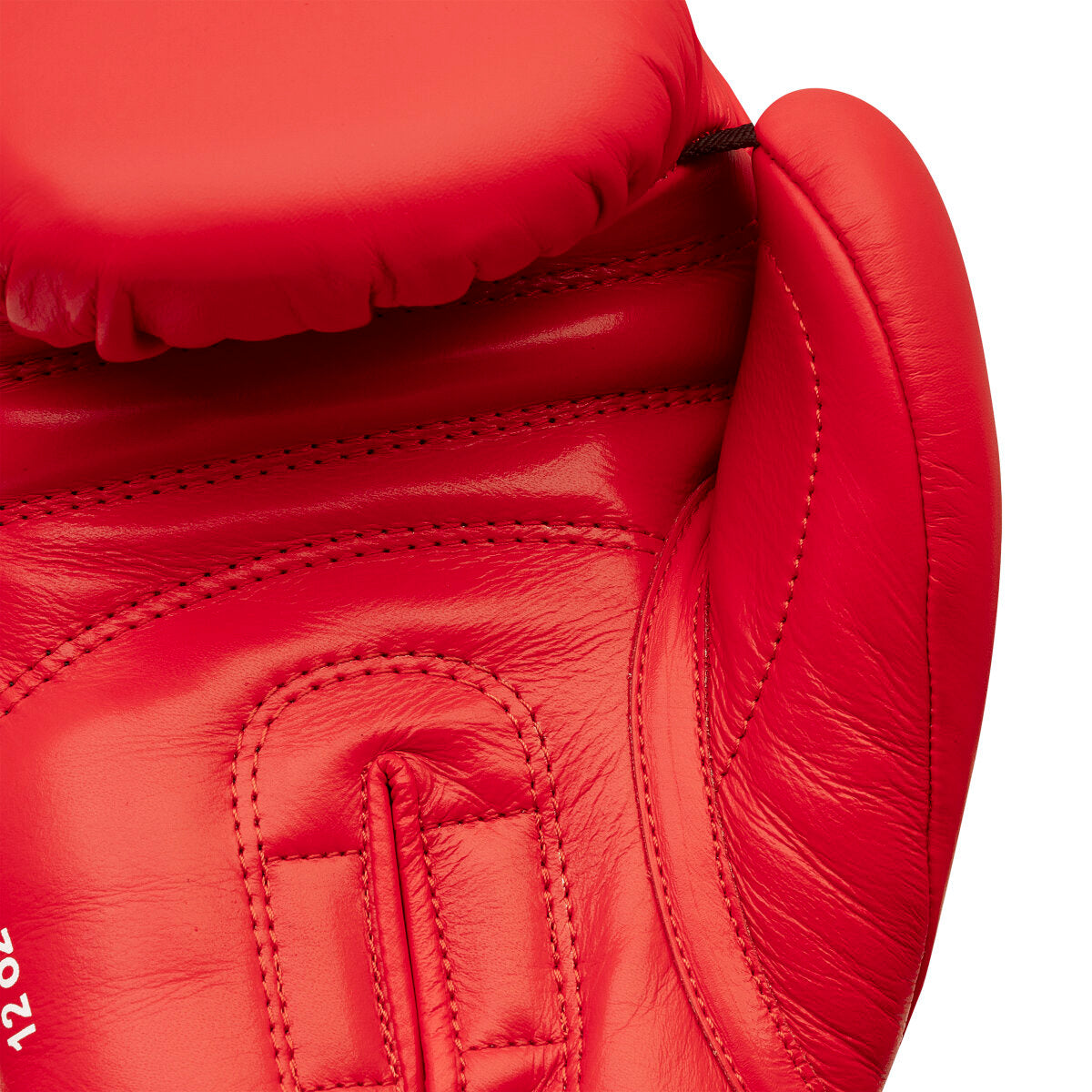 adidas Velcro IBA Boxing Glove red