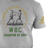 adidas WBC T-Shirt Champ of Hope - grey XS