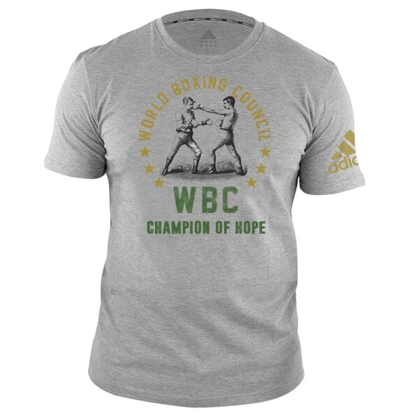 adidas WBC T-Shirt Champ of Hope - grey XS