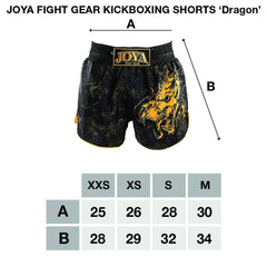 Joya Kickboxing Shorts - Dragon - Pink