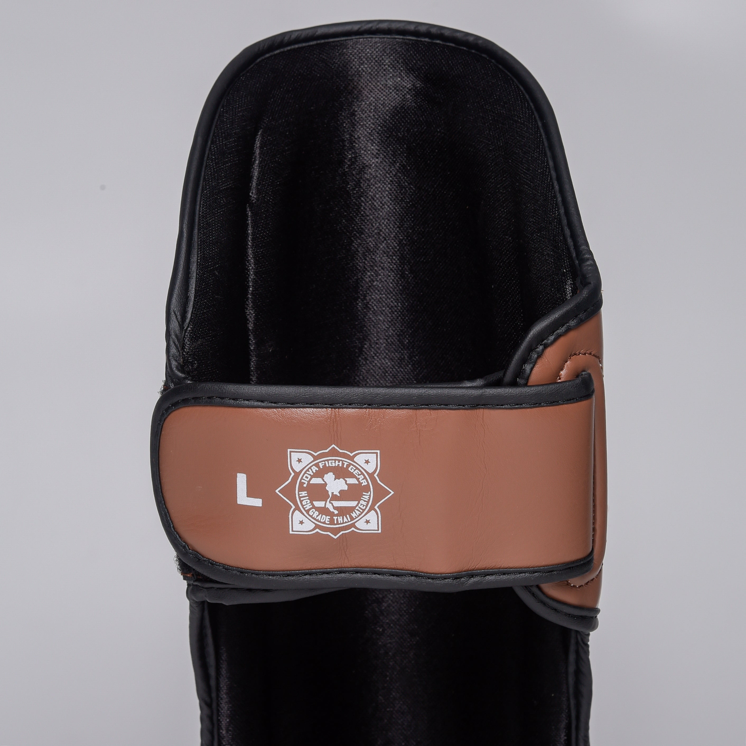 Joyagear Evolution Pro Shinguards Brown/White