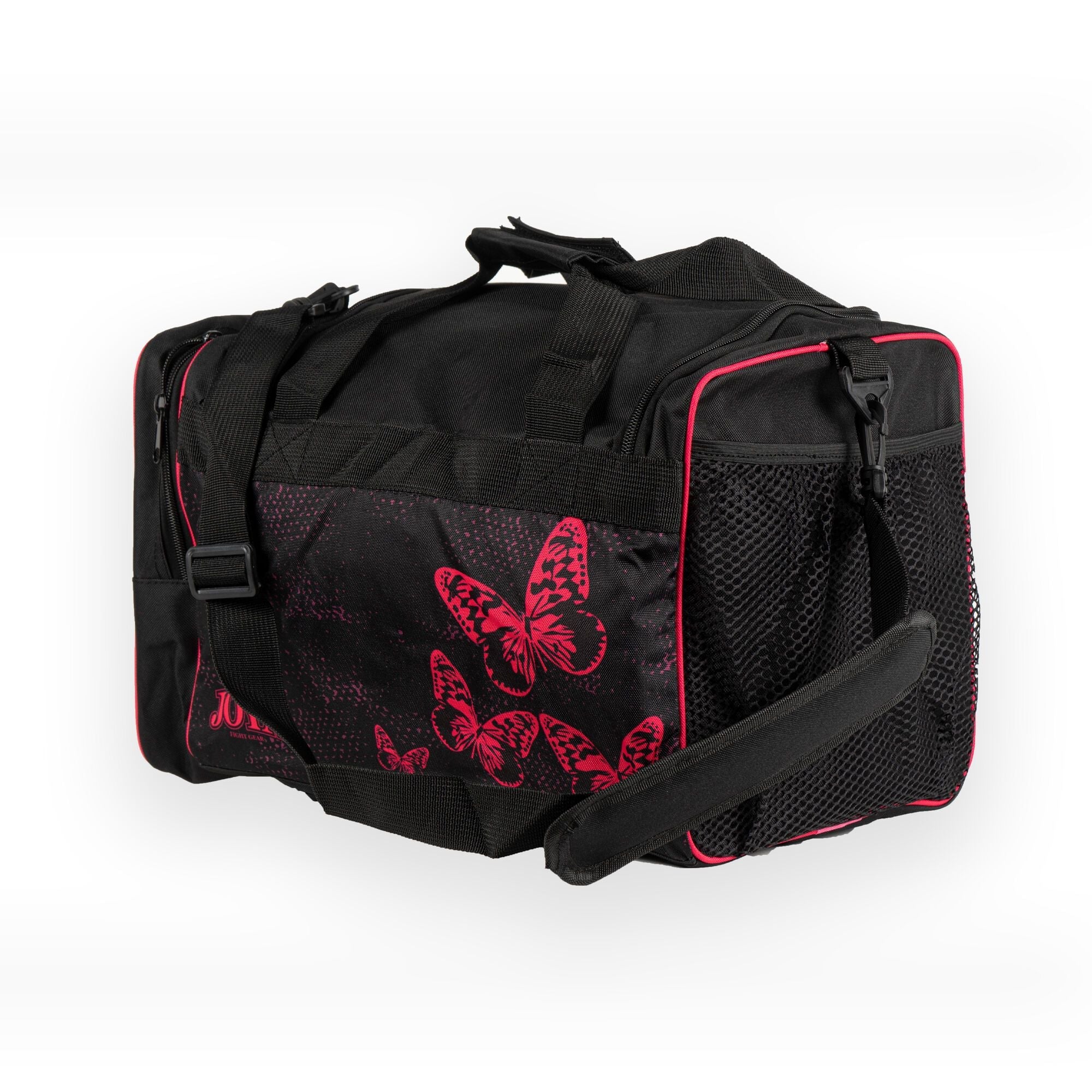 Joya Kids Butterfly Sports Bag -Black/Pink
