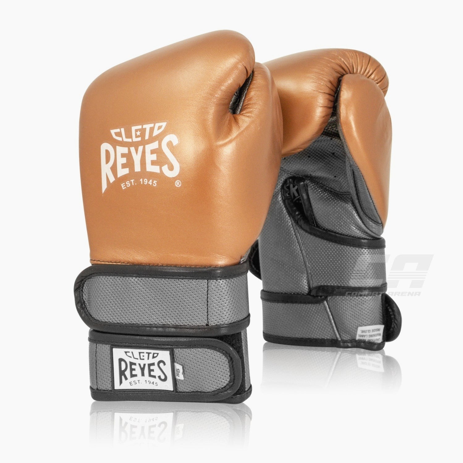 Boxhandschuhe Cleto Reyes Hero Double Loop CE5 Bronze