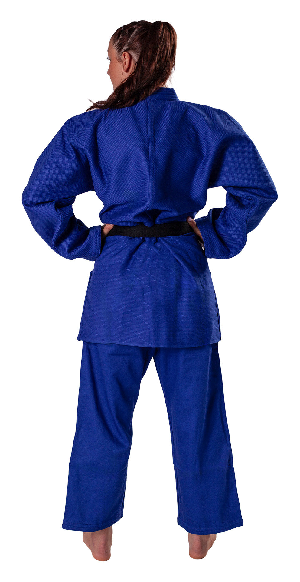 DANRHO Judoanzug Ultimate 750 japanische Webung blau - IJF anerkannt