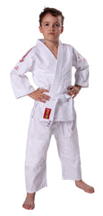 DANRHO Judo uniform Yamanashi shoulder stripes