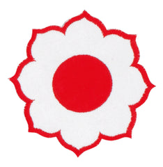 DANRHO Stickabzeichen Blüte groß