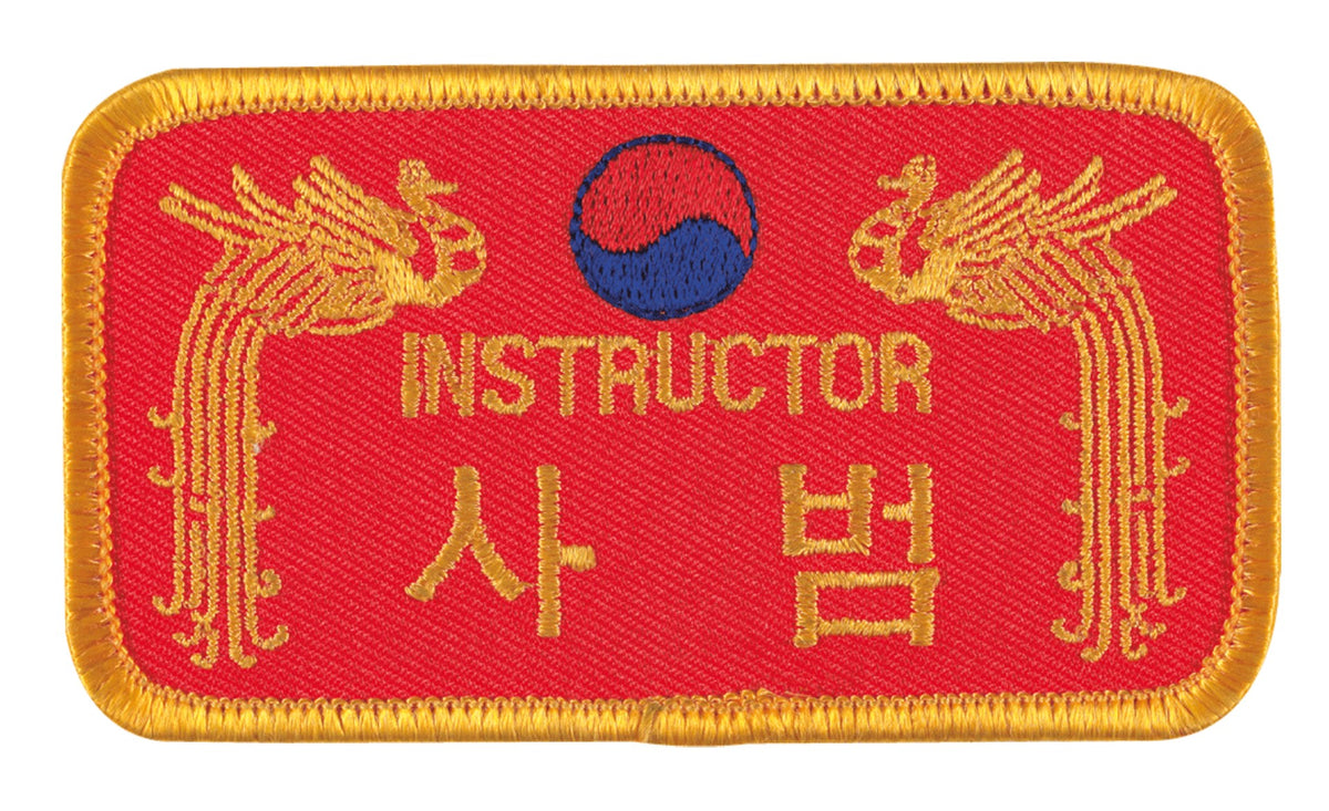 DANRHO Embroidered emblem Instructor