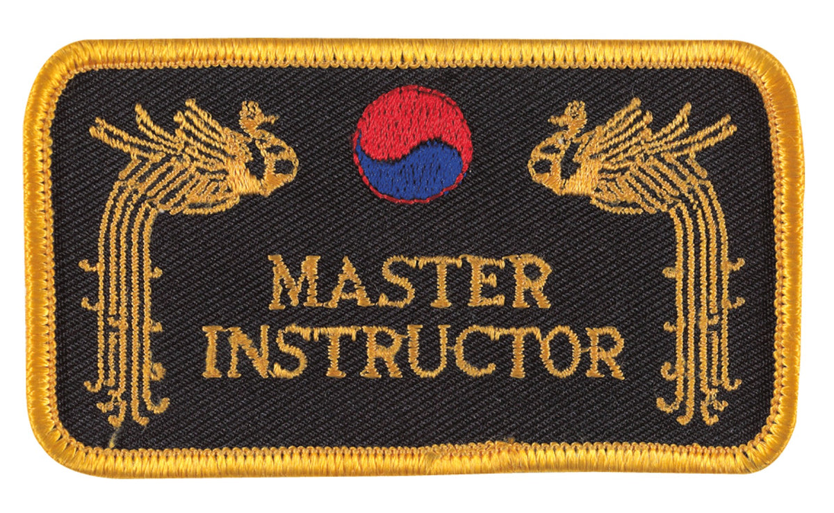 DANRHO Embroidered emblem Master Instructor