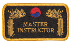 DANRHO Embroidered emblem Master Instructor