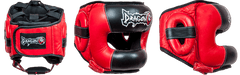 DragonDo 11751-L Gesichtsschutz .Leder Kickboxen, Muay Thai Helm