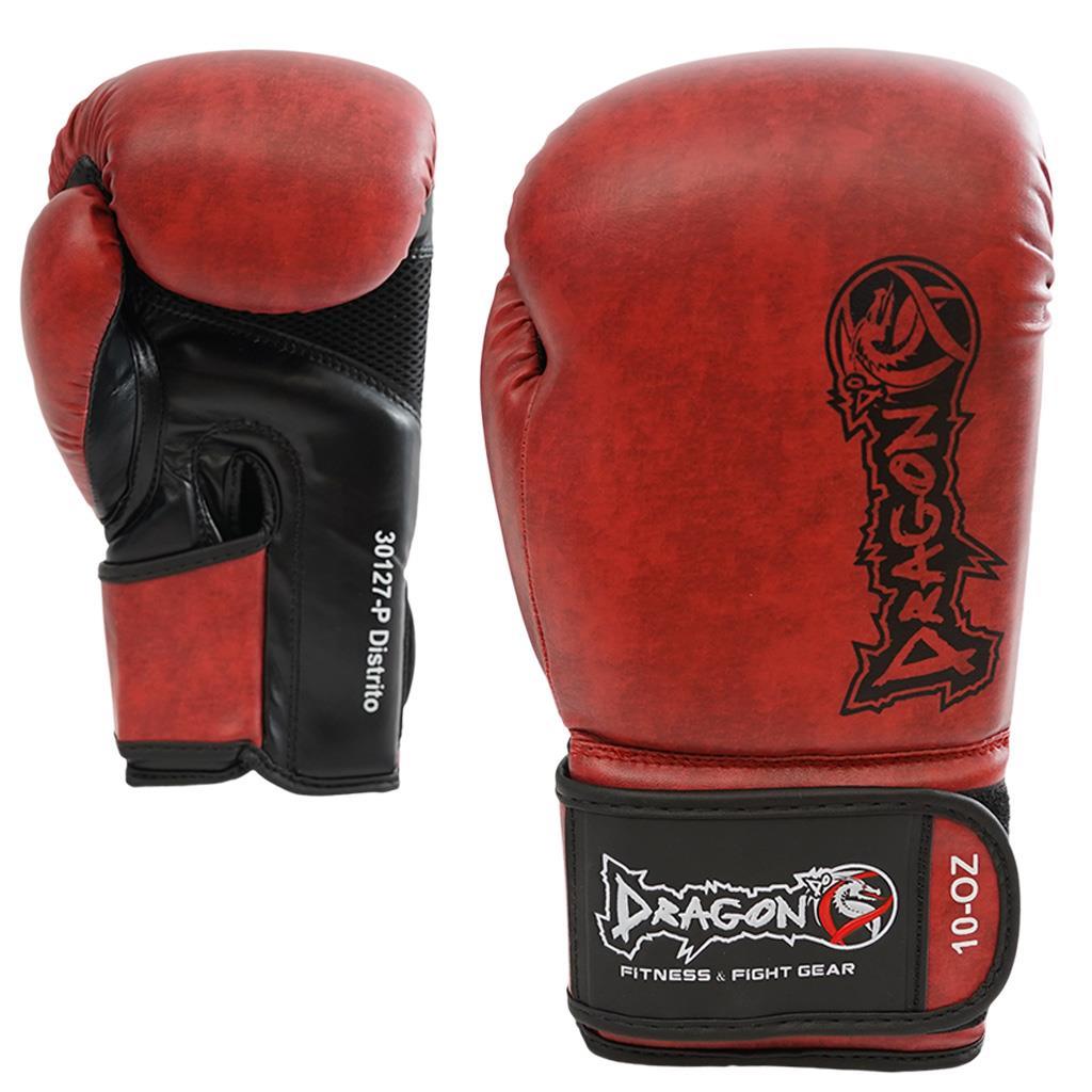 DragonDo 30127-P Distrito Boxing Gloves, Muay Thai Boxing Gloves