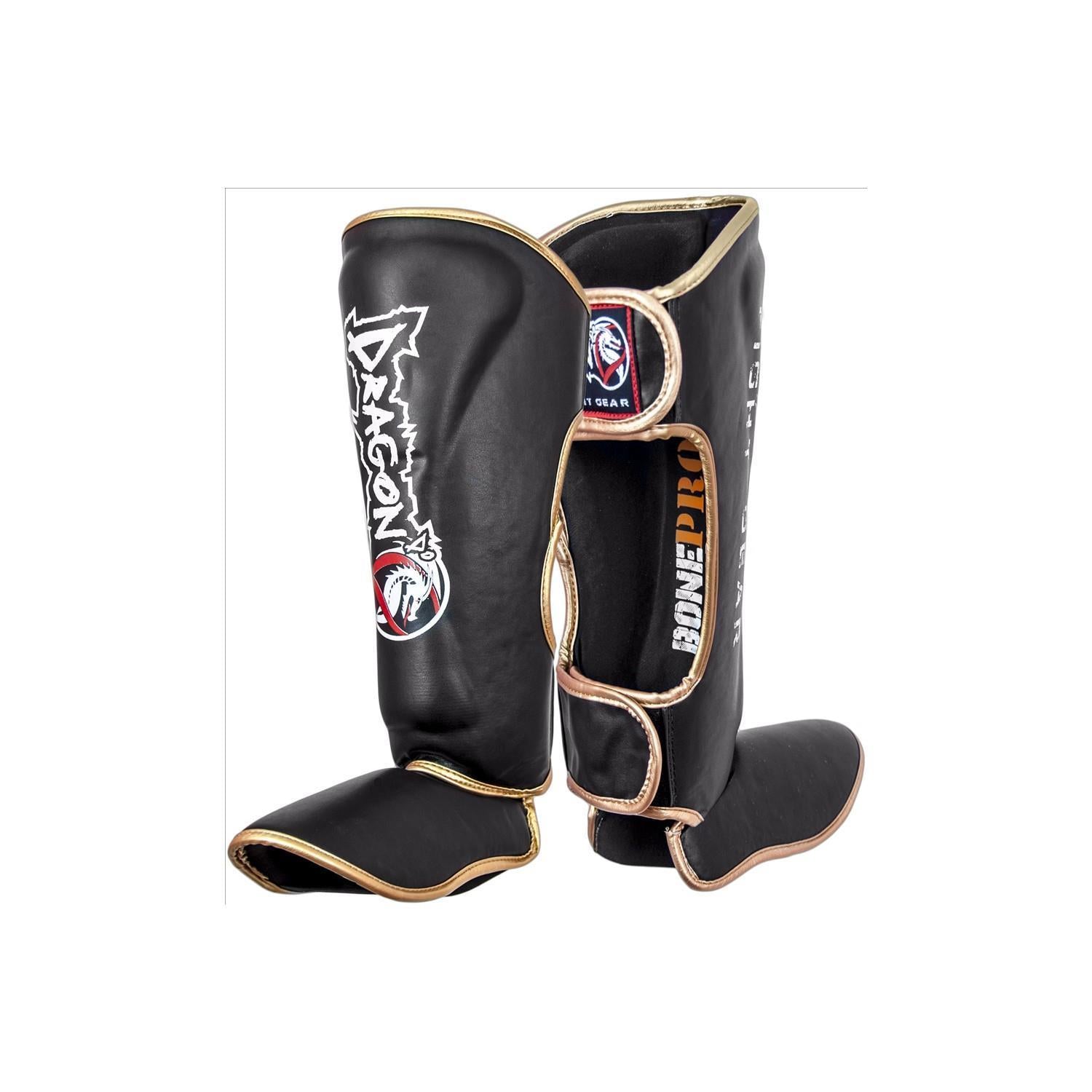 DragonDo 40719-P Muaythai Schienbeinschoner Fußschutz Kickboxen Schienbeinschoner