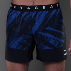 Joyagear Elite High Split MMA Short Blue
