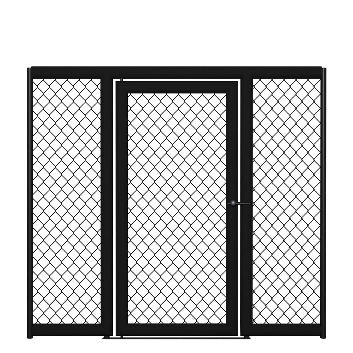 Element, Panel mit Türe für MMA Käfig