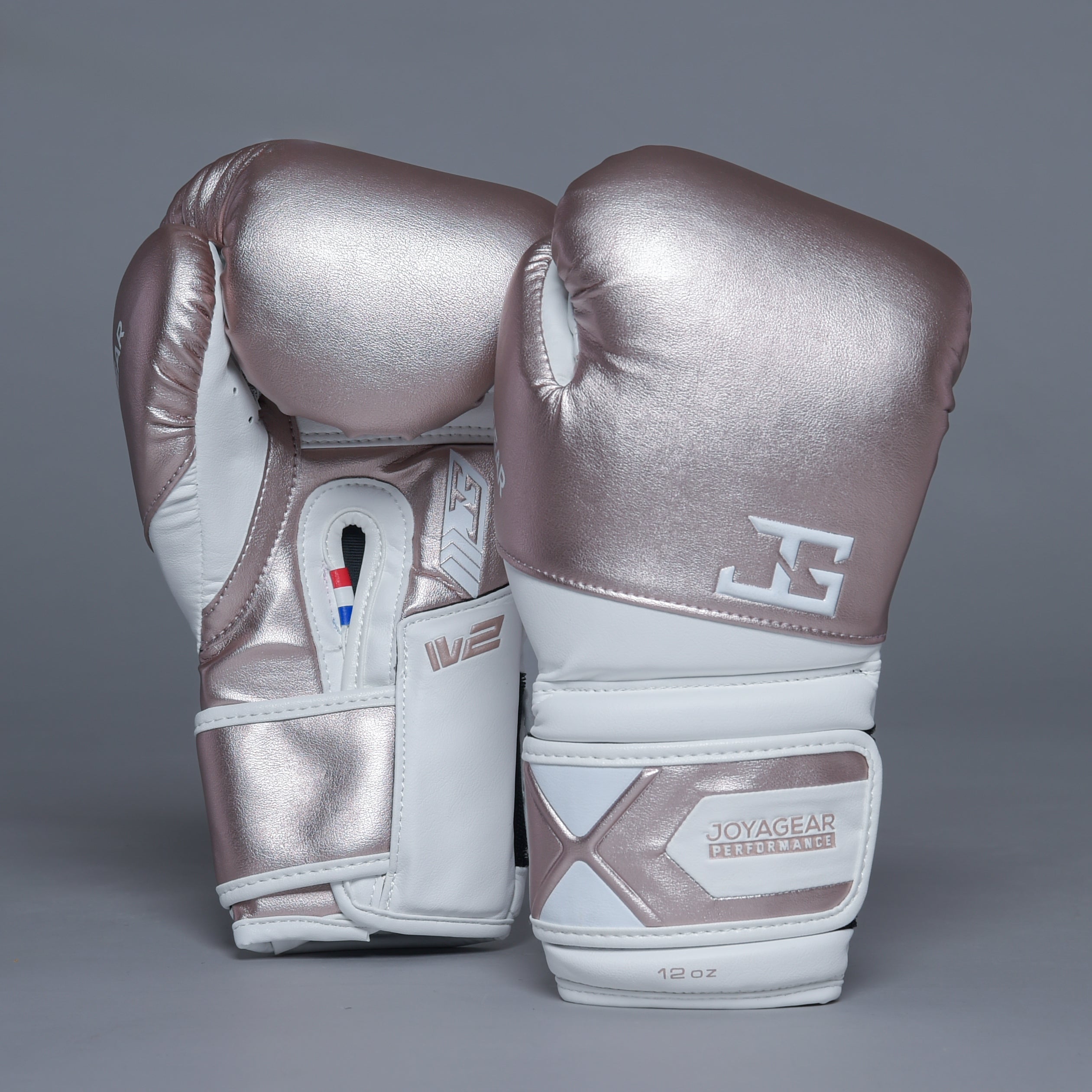 Joyagear Performance V2 Boxing Gloves Rose Gold/White