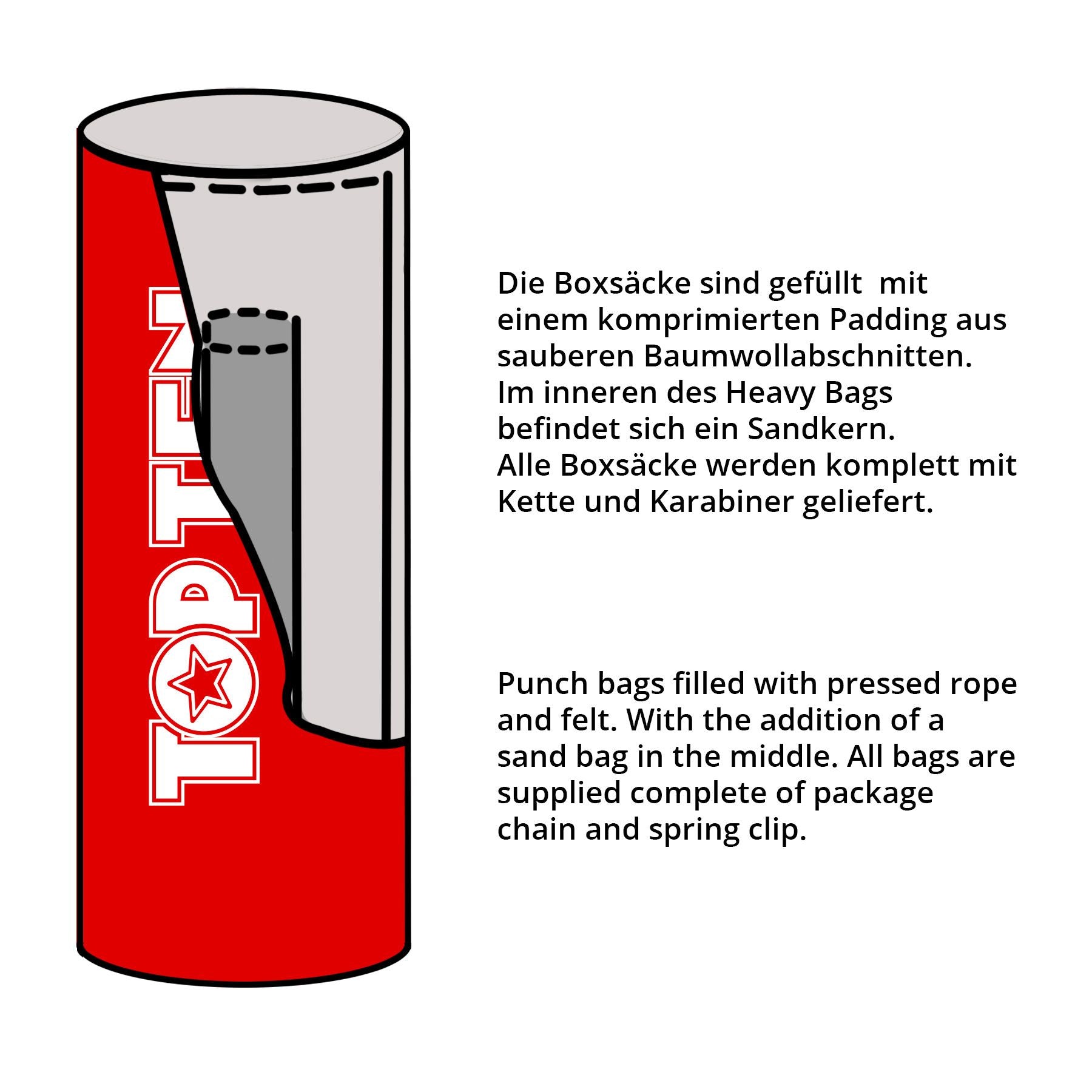 Boxsack „TOP TEN“ (gefüllt)